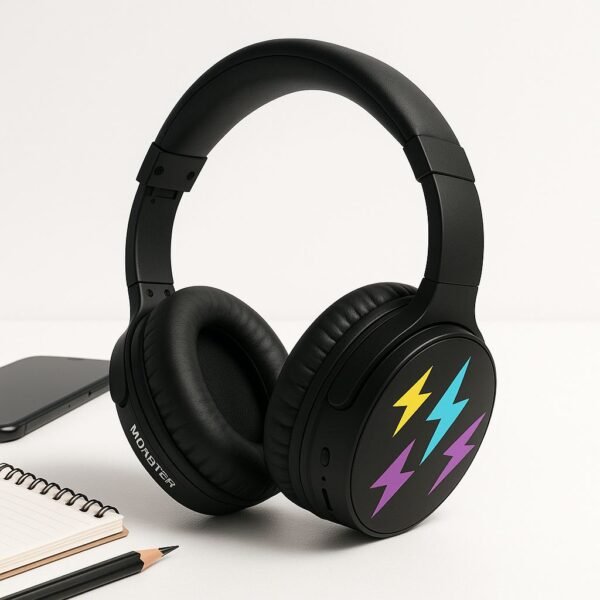 S5 Special Edition Bluetooth Wireless Headphones with ANC Noise cancellation- Foldable Design