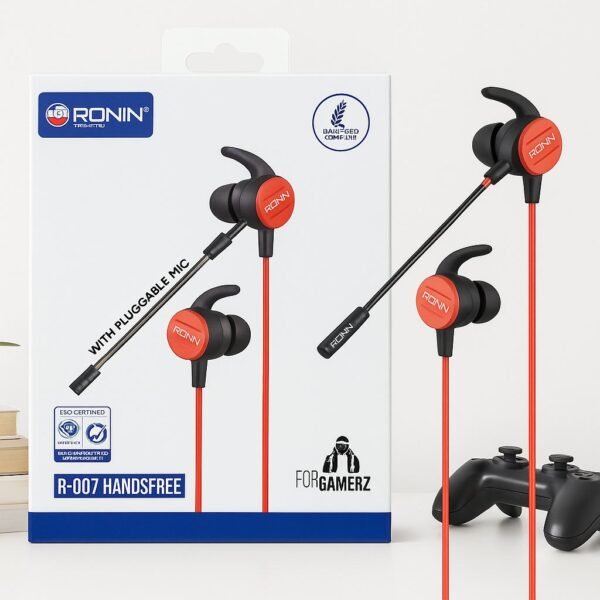 Ronin R-007 Gaming Handsfree with 8D Stereo Sound With MIC