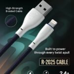 Ronin R-2025 Charging Cable – iPhone, Type-C, Micro USB
