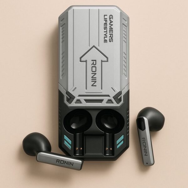 Ronin R-7035 Earbuds – Soosh to Sync, 40ms to Win | Ultra-Low Latency Gaming Mode