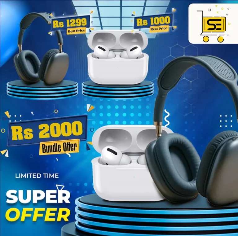 Deal Airpods Pro & P9 HeadPhones